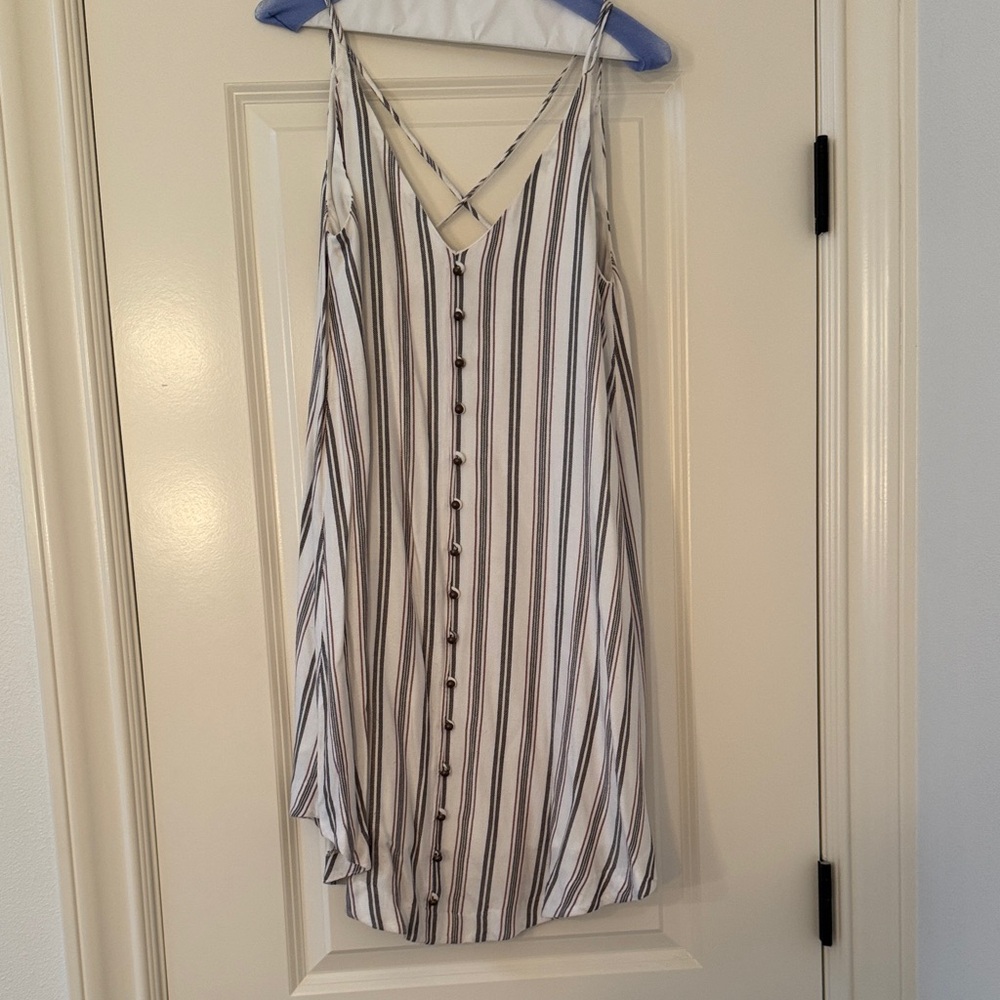 Stylish Striped Sleeveless Top